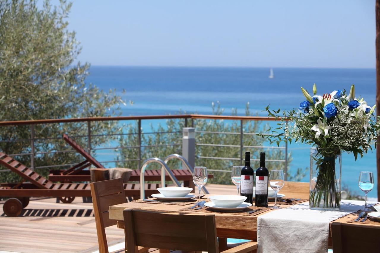 Capro - Milos Bay Villas Áyios Nikítas Kültér fotó