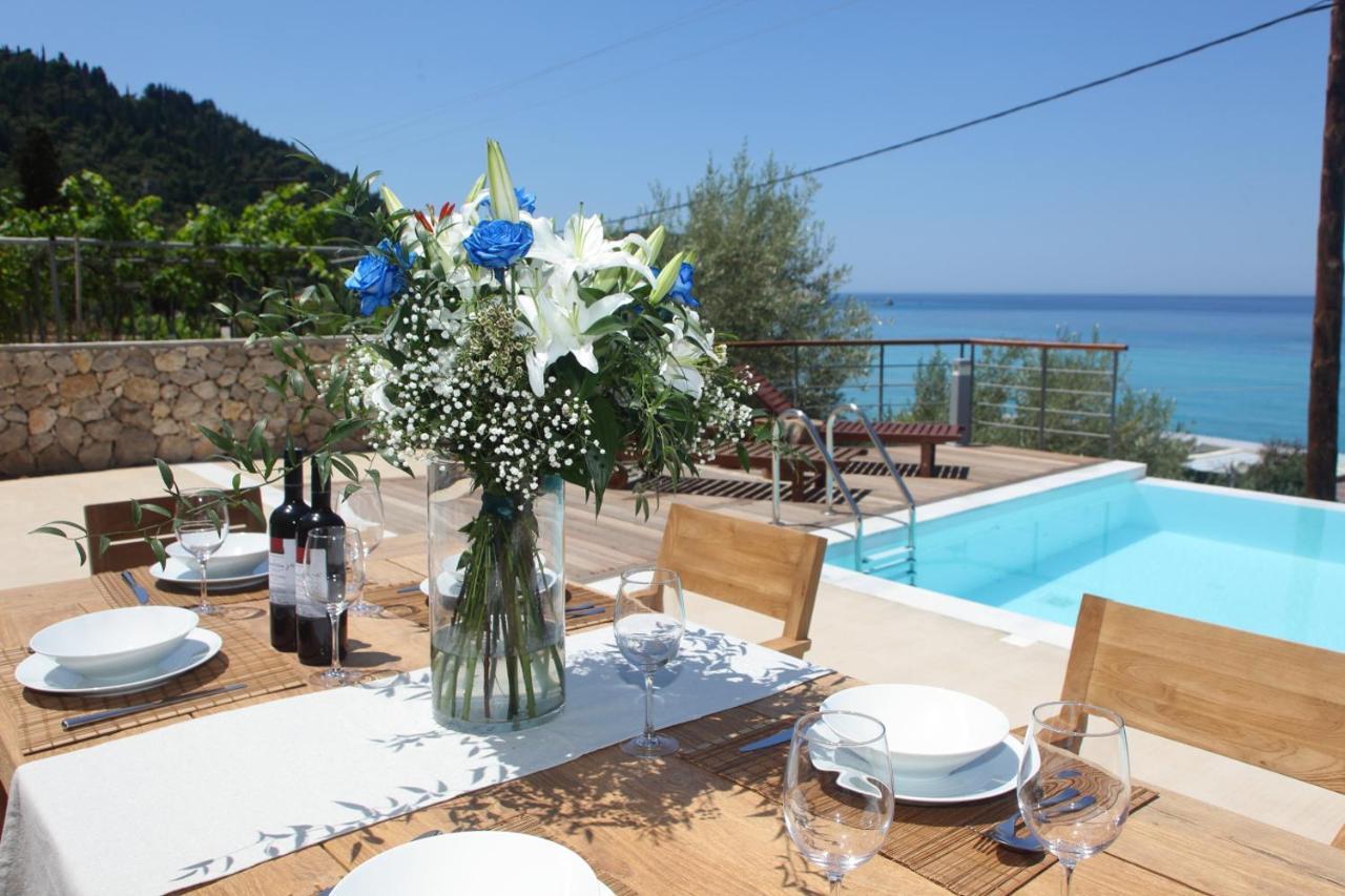 Capro - Milos Bay Villas Áyios Nikítas Kültér fotó