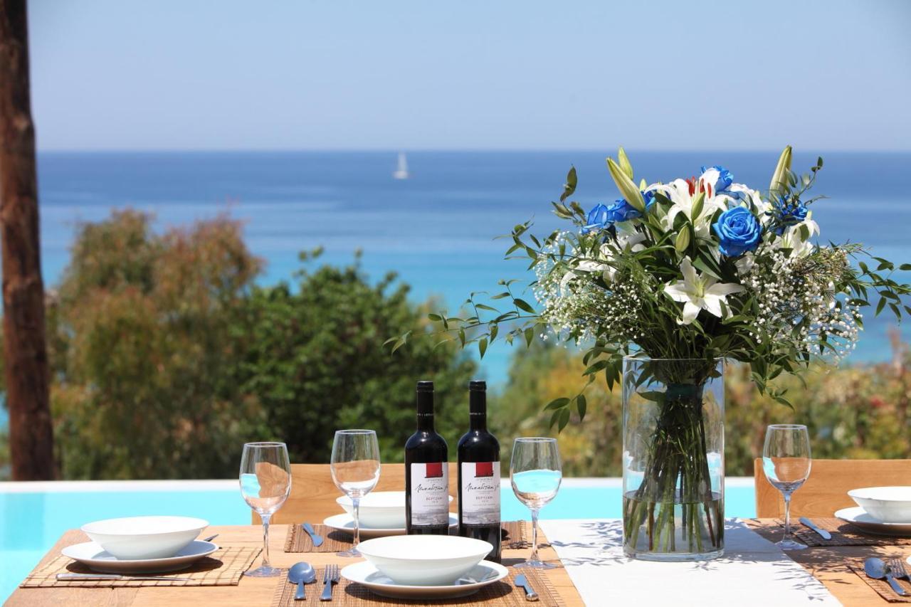 Capro - Milos Bay Villas Áyios Nikítas Kültér fotó
