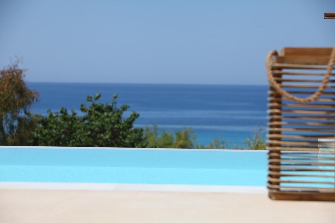 Capro - Milos Bay Villas Áyios Nikítas Kültér fotó