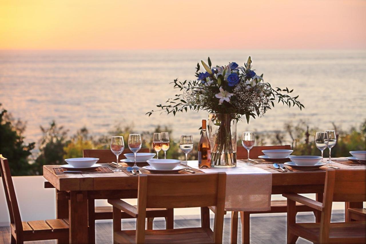 Capro - Milos Bay Villas Áyios Nikítas Kültér fotó