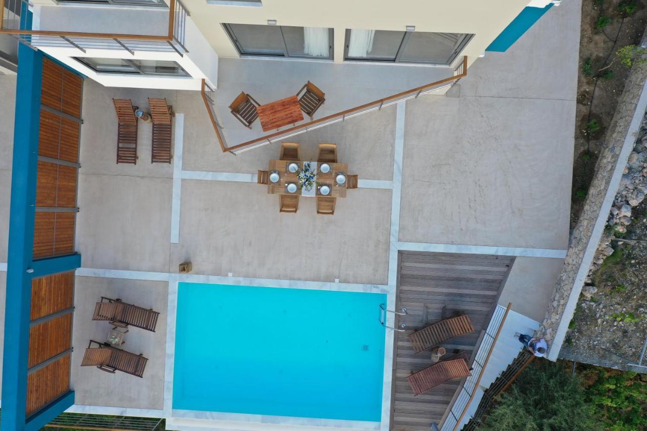 Capro - Milos Bay Villas Áyios Nikítas Kültér fotó
